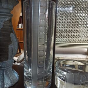 Κρυστάλινα βάζα και σταχτοθήκη σετ