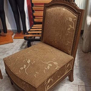 Alternative view of Πολυθρόνα ξύλινη χωρίς μπράτσα