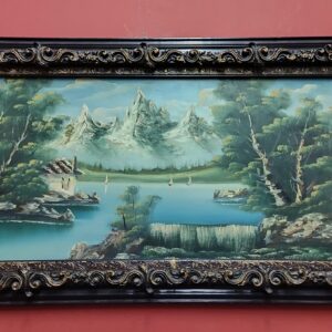 Σκαλιστό κάδρο+ζωγραφικής