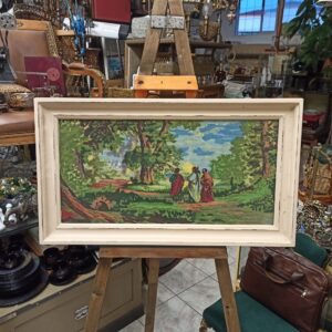 Ξύλινος πίνακας με κέντημα