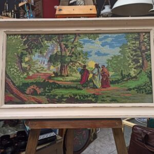 Alternative view of Ξύλινος πίνακας με κέντημα