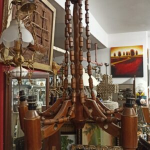 Ξύλινο φωτιστικό