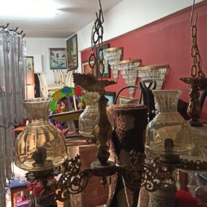 Φωτιστικό ορειχάλκινο