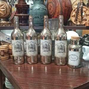 Γυάλινα μπουκάλια της In Art 5τμχ Υ15εκ