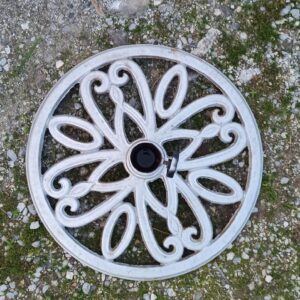 Alternative view of Μαντεμένια σκαλιστή βάση για ομπρέλες 1τμχ Υ30χΔ56εκ