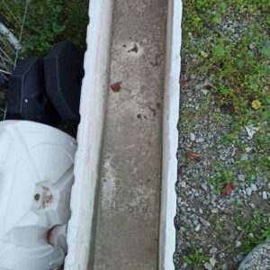 Μεγάλη  γλάστρα κήπου 1τμχ Μ120χΠ30χΥ36εκ