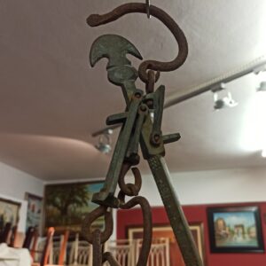 Alternative view of Διακοσμητικά μπρούτζινα παλιά καντάρια 3τμχ