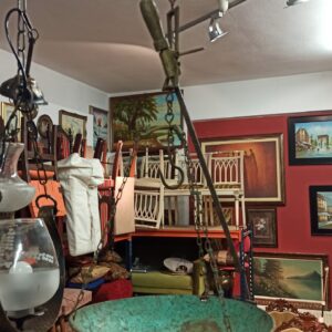 Alternative view of Διακοσμητικό καντάρι αντίκα 1τμχ Υ70χΔ30εκ