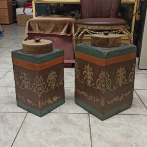 Alternative view of Διακοσμητικά κεραμικά βάζα κήπου 2τμχ