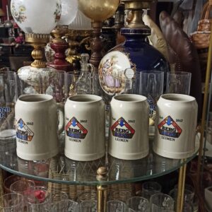 Γερμανικά ποτήρια μπύρας 4τμχ Υ13χΔ8εκ