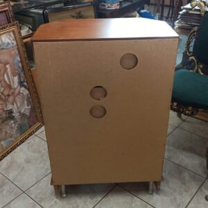 Alternative view of Στενό νεοκλασικό κομοδίνο 1τμχ Υ80χΜ50χΠ30εκ