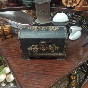 Ξύλινο σεντούκι με περίτεχνα σχέδια 1τμχ Μ25χΠ13χΥ20εκ