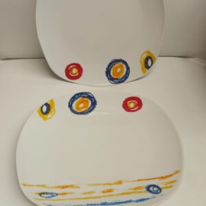 Πιάτα φαγητού 12 τμχ Δ22εκ