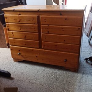 Ξύλινο μπαούλο του '90 με ένα συρτάρι