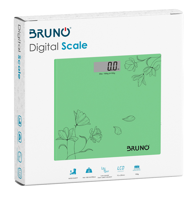 ψηφιακή ζυγαριά BRN-0055, έως 180kg - Image 2