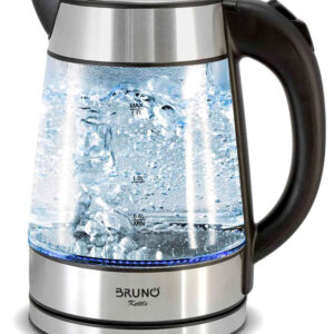 Alternative view of βραστήρας νερού 1.7L, 2200W, γυάλινος-Inox