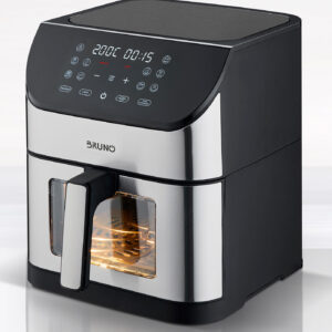 Φριτέζα Αέρος 8lt, 1800W, Inox-Μαύρη