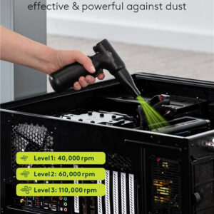 Alternative view of Ηλεκτρικό Φυσητήρι Αέρα 100W, 6000mAh, μαύρο