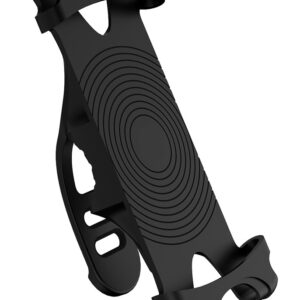 βάση ποδηλάτου για smartphone λαστιχένια, μαύρη