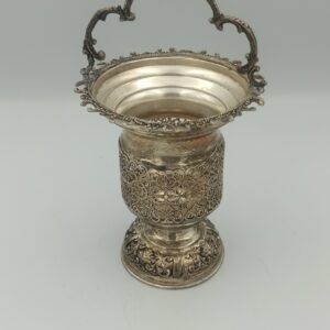 ζαχαριέρα κηροπήγιο χάλκινο μπολ ασημικά σκεύη